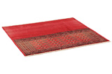 Yomut - Bokhara Perzisch Tapijt 101x112 - Afbeelding 1