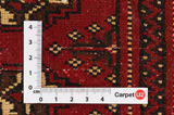 Yomut - Bokhara Perzisch Tapijt 87x93 - Afbeelding 4