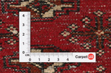 Yomut - Bokhara Perzisch Tapijt 128x130 - Afbeelding 4