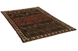 Bakhtiari - Gabbeh Perzisch Tapijt 214x134 - Afbeelding 1
