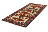 Bakhtiari - Qashqai Perzisch Tapijt 340x133 - Afbeelding 2