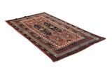 Afshar - old Perzisch Tapijt 220x125 - Afbeelding 1