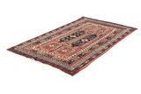Afshar - old Perzisch Tapijt 220x125 - Afbeelding 2