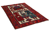 Bakhtiari - Qashqai Perzisch Tapijt 220x130 - Afbeelding 1