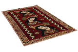 Qashqai - Shiraz Perzisch Tapijt 215x123 - Afbeelding 1