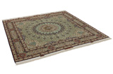 Tabriz Perzisch Tapijt 206x200 - Afbeelding 1