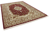 Tabriz Perzisch Tapijt 355x247 - Afbeelding 1