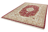 Tabriz Perzisch Tapijt 355x247 - Afbeelding 2