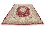 Tabriz Perzisch Tapijt 355x247 - Afbeelding 3