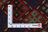 Qashqai - Zadeltas Perzisch Geweven Tapijt 52x36 - Afbeelding 4