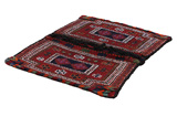 Jaf - Zadeltas Perzisch Tapijt 125x95 - Afbeelding 1