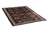 Gabbeh - Bakhtiari Perzisch Tapijt 210x140 - Afbeelding 1