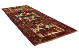 Bakhtiari - Lori Perzisch Tapijt 393x150 - Afbeelding 1