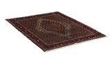 Senneh - Kurdi Perzisch Tapijt 160x126 - Afbeelding 1